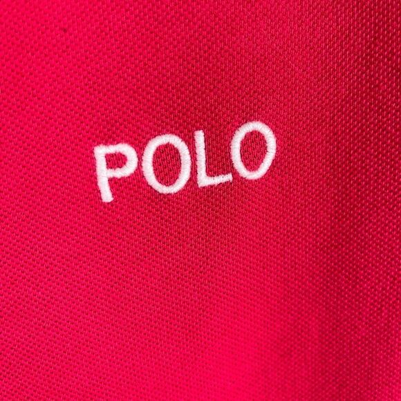 Red S/S Polo by Ralph Lauren Classic Fit Regatta RL Sz. L Gently Used Condition - Picture 6 of 6